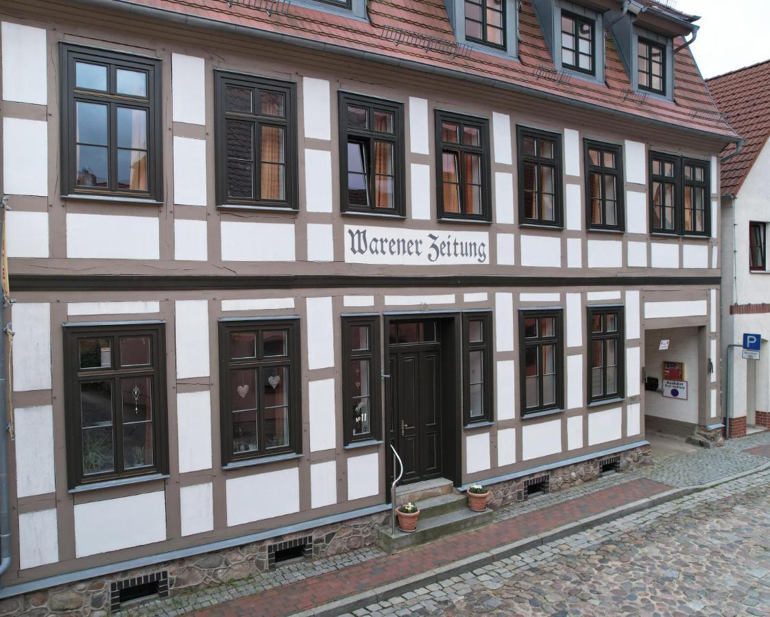 Hotel Waren-Alte Warener Zeitung Exterior photo